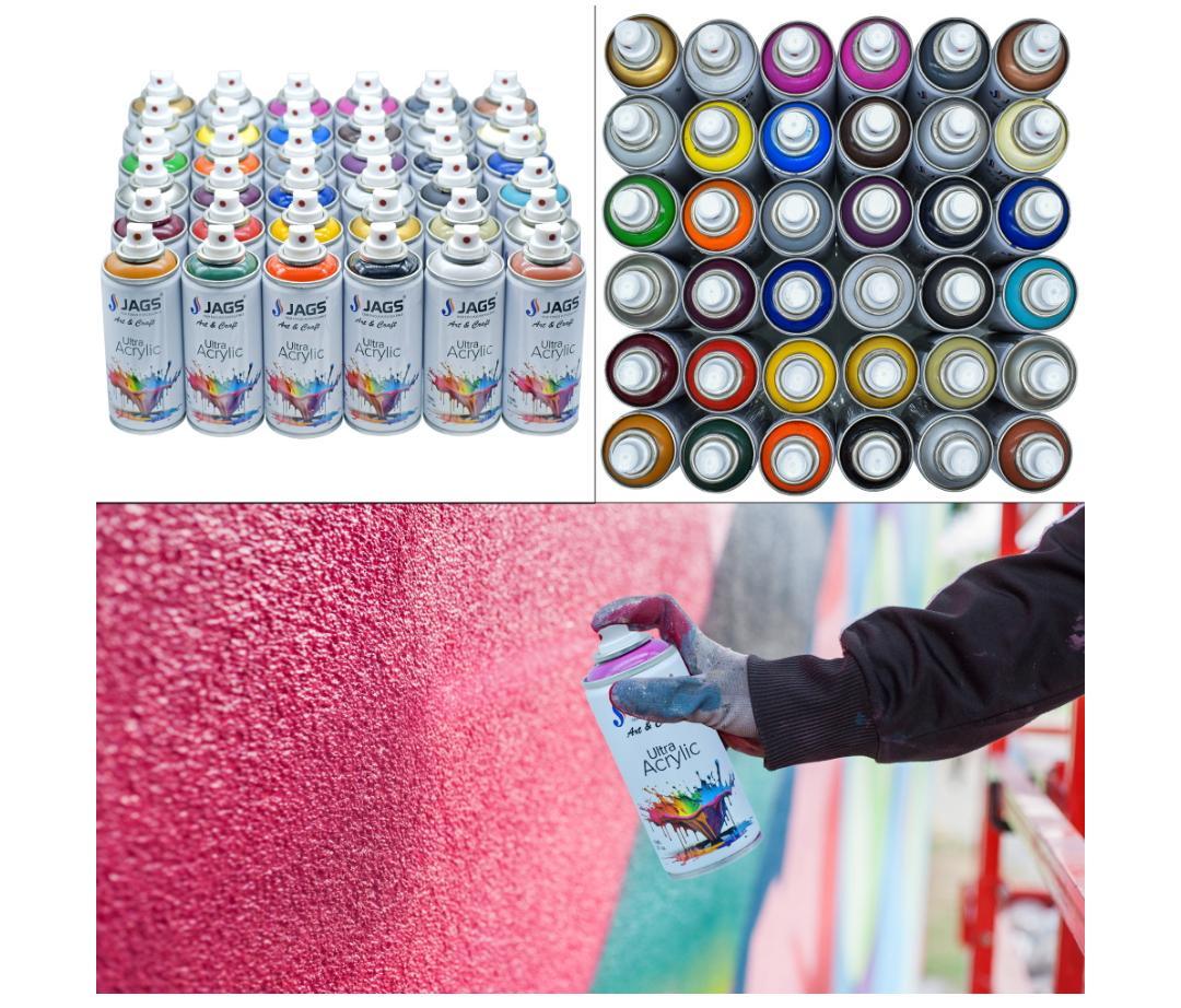 Jags Spray Ultra Acrylic 400ml Havells Grey 7035 J400M7035