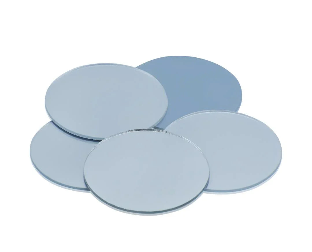 Acrylic Mirrors Round Silver 2 Inch Set 5 Pics AMRS00