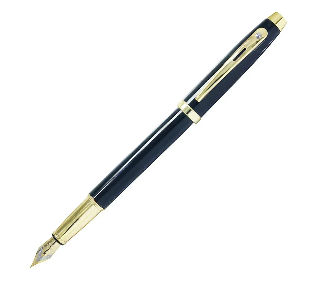 Fountain Pen Black Golden Clip 301FPBKGC