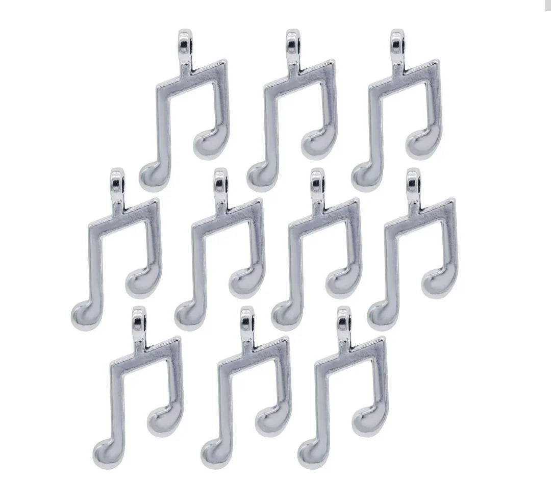 Metal Craft Fitting 10 Pics Music Symbol MC-4230