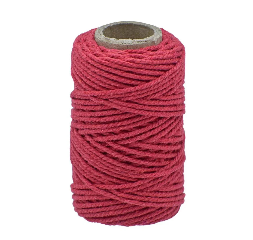Jags Cotton Colour Thread 9 Play 30 Gram Red JCCT12