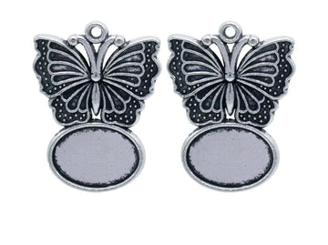 Metal Craft Fitting 2 Pics Butterfly MC-3772