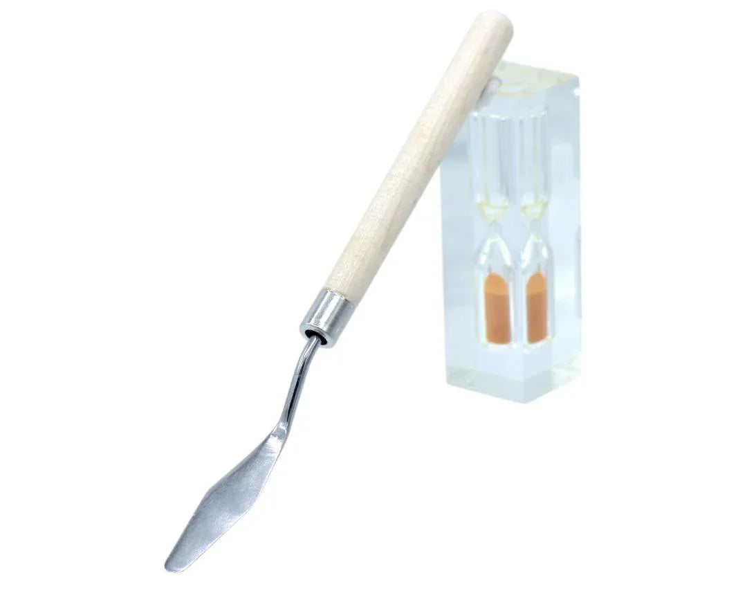 Painting Knife Wooden Handle 1Pcs Y811-2
