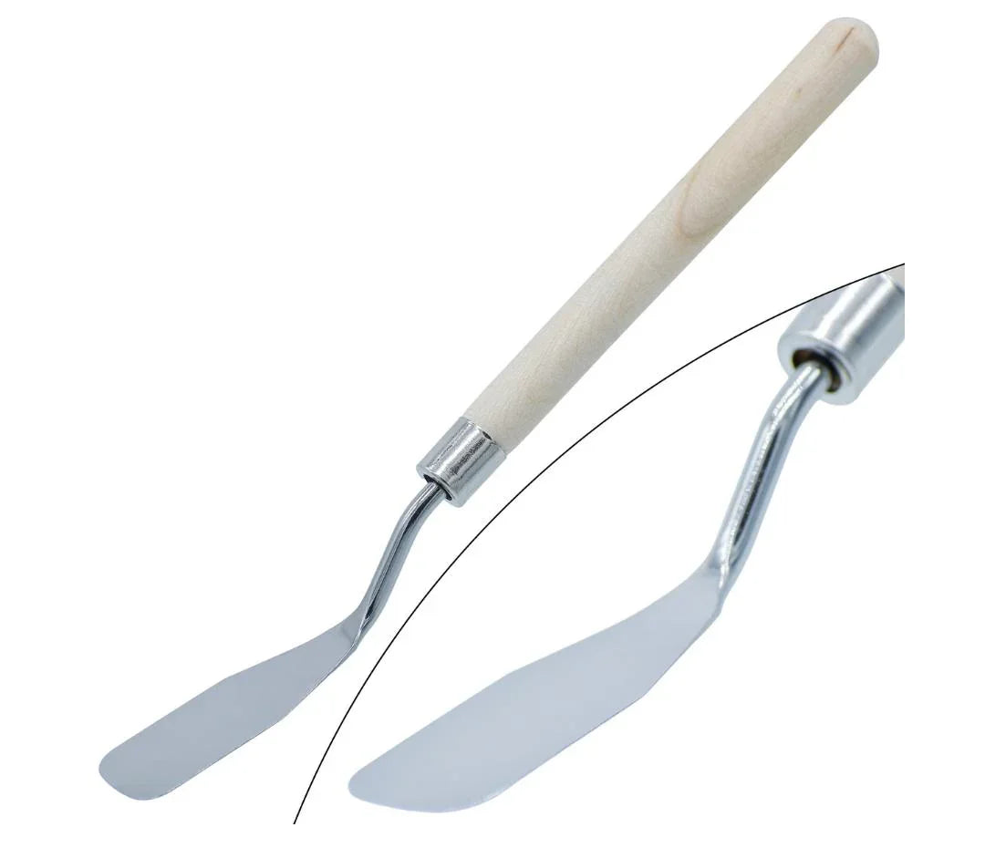 Painting Knife Wooden Handle 1Pcs Y811-5