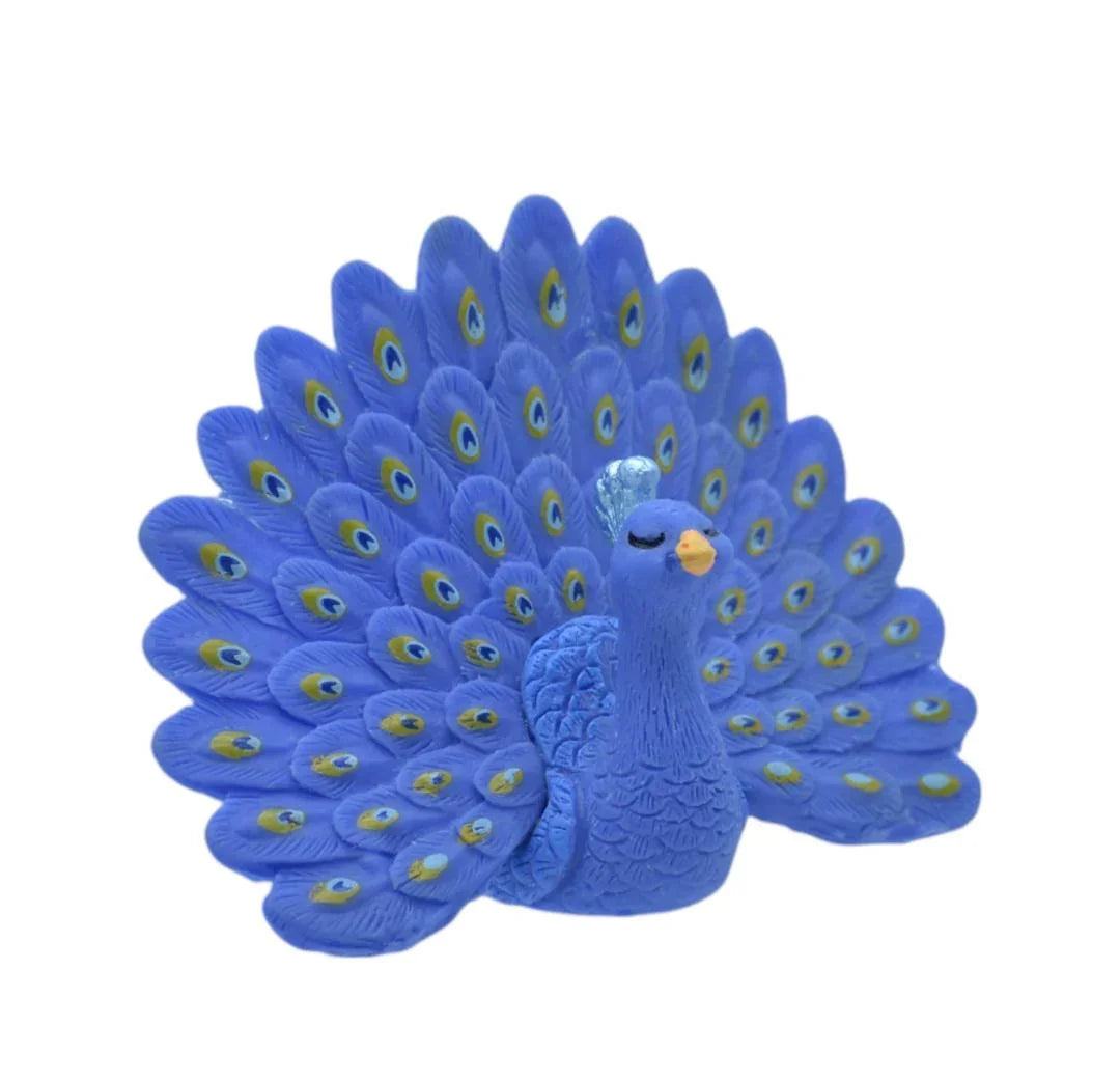 Miniature Peacock With Dancing 2 Pcs (C0697-4-5) C0697-4-5