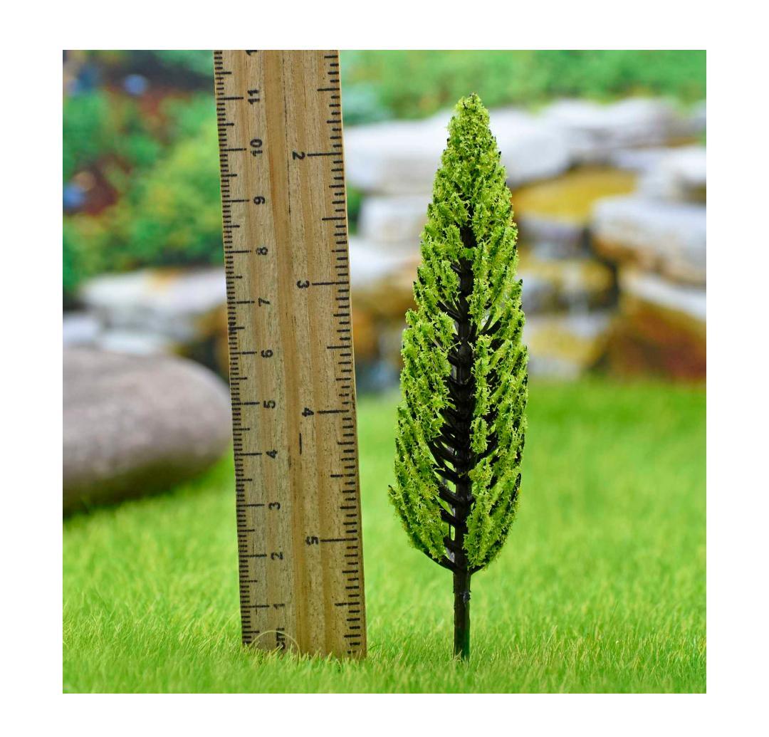 Artificial Miniature Tree Light Green 1 Pcs S-115LGN