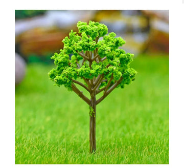 Artificial Miniature Tree 1 Pcs Light Green 018-80LGN