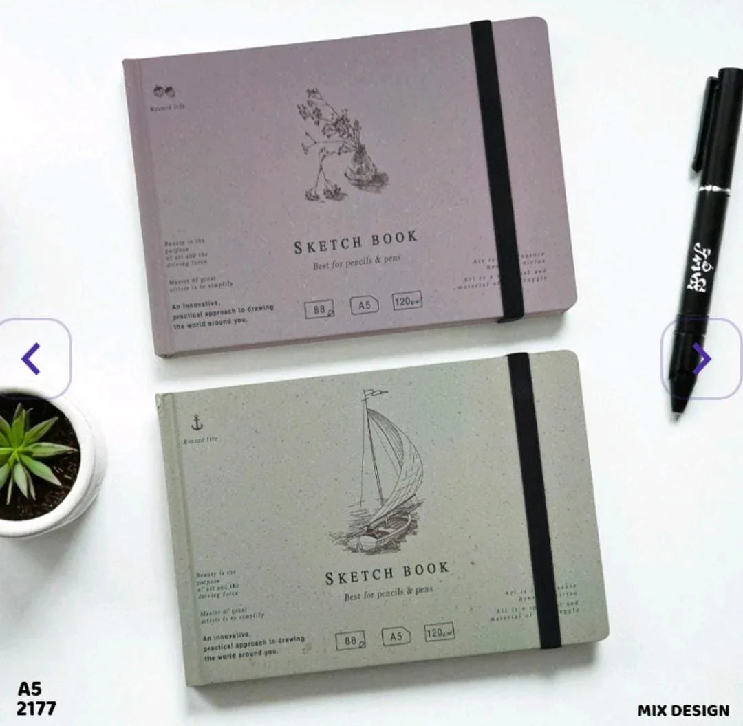 2177 Classic Painting Sketchbook 80 Sheets A5