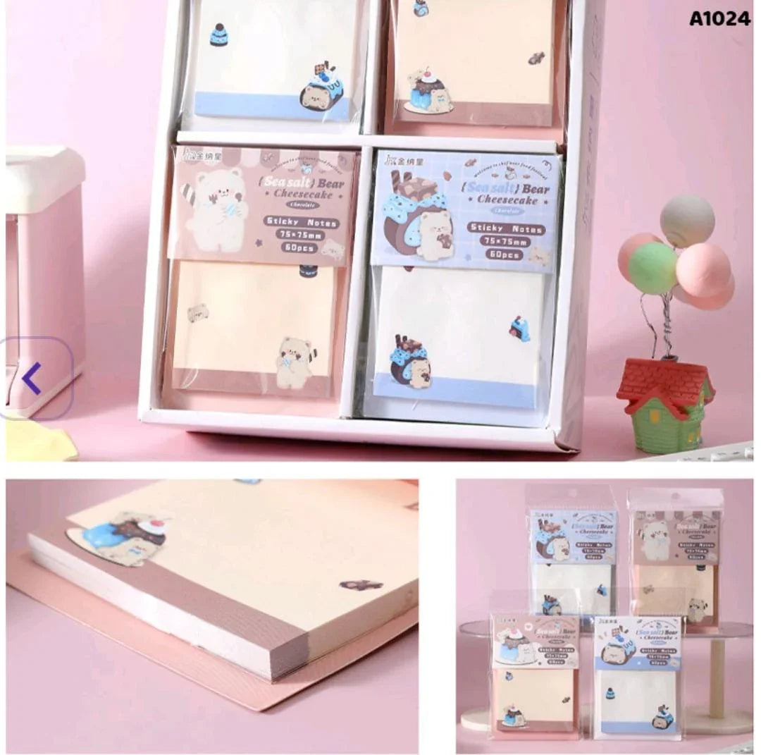 A1024 Sticky Note 75X75Mm 60 Sheet (36Pkt)