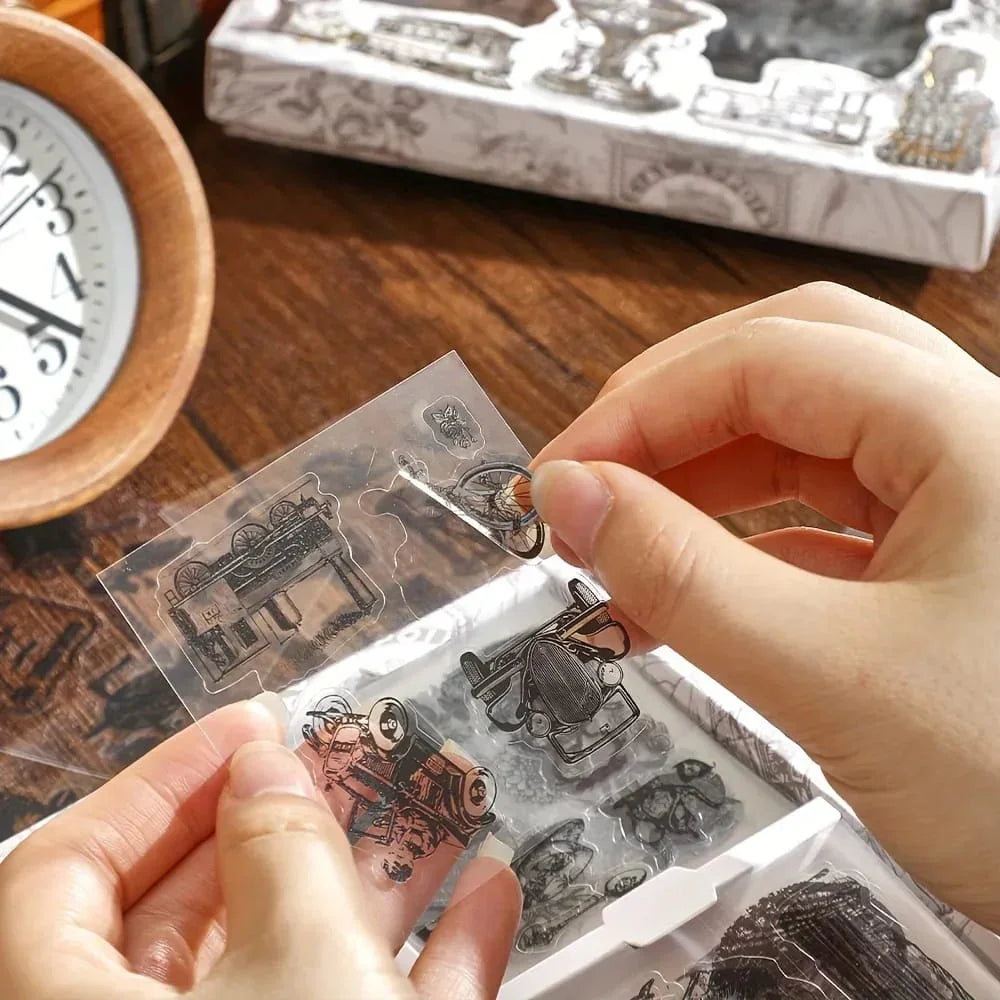 Jzhb101 100Pc Sticker Extreme Black N White