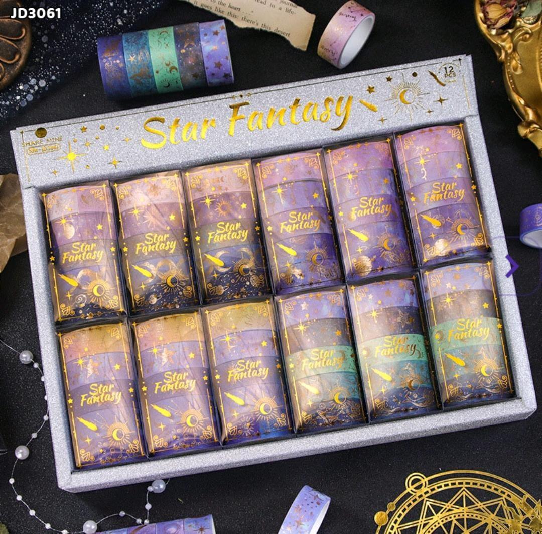 Jd3061 Star Fantasy Washi Tape 1Pack