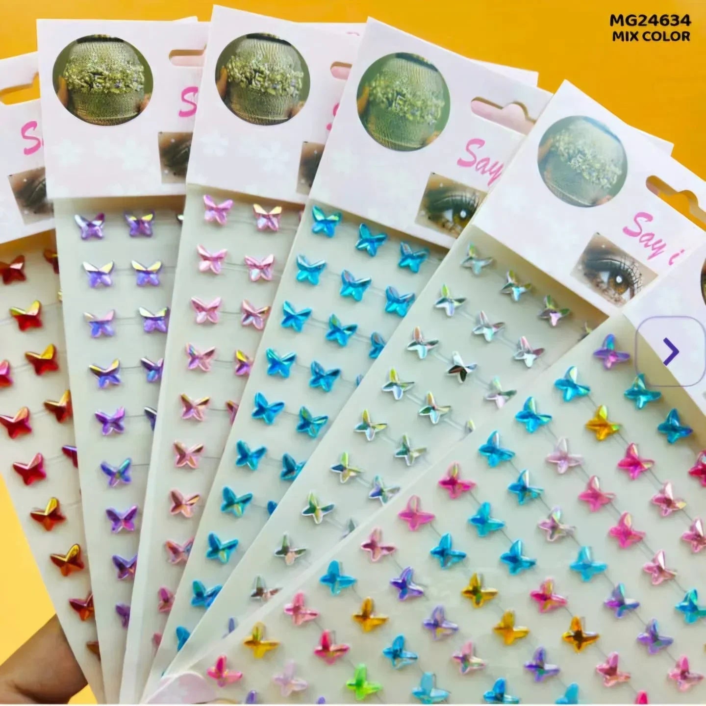 Mg24633 Butterfly Sticker Mr – inkarto-Wholesale