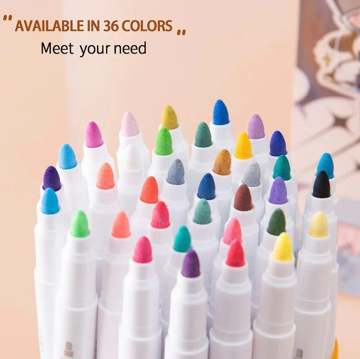 Acrylic Paint Markers – Multi-Surface Art Pens for Resin, Wood, Canvas & More I Limited edition