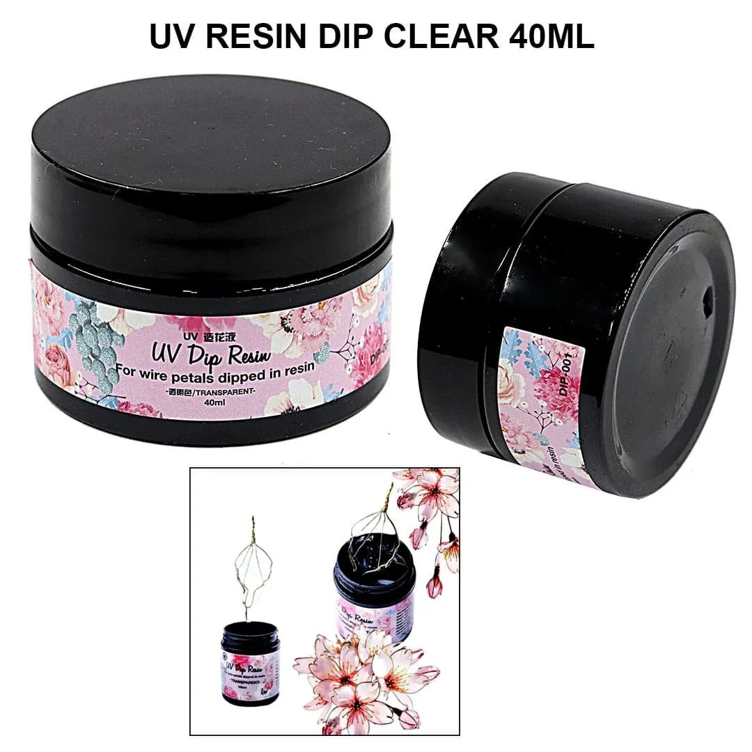 Uv Resin Dip Clear 40Ml Uvrdc40Ml