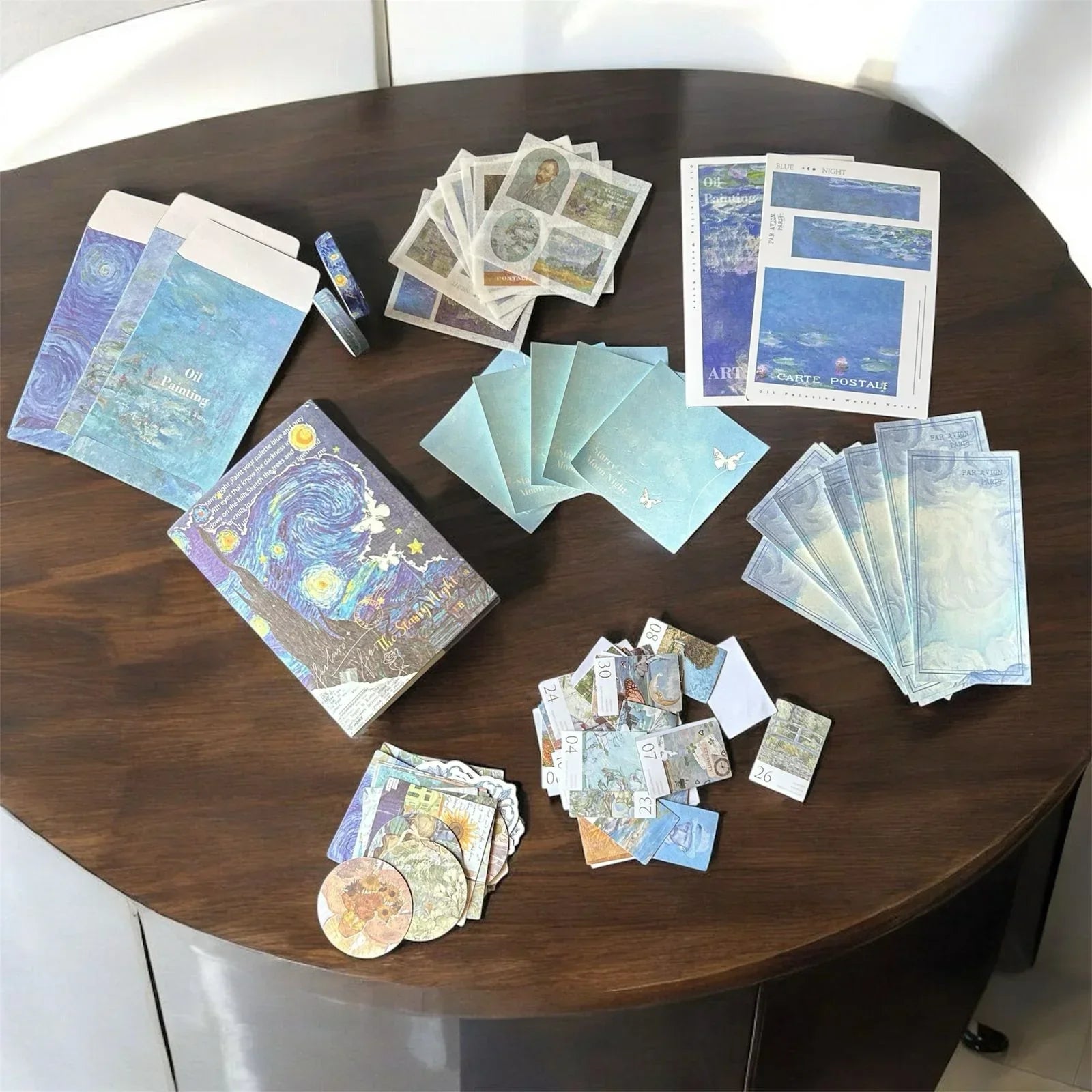 Van Gogh – The Starry Night Journaling & Scrapbooking Kit | 2026 Edition | 163-Piece Set