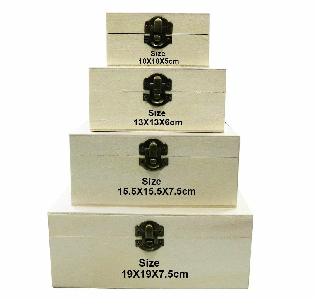 rav Wooden box 4In1 Wooden Box Square