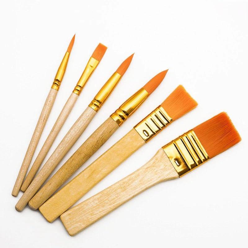 6Pc Art Brush Set Mg5227