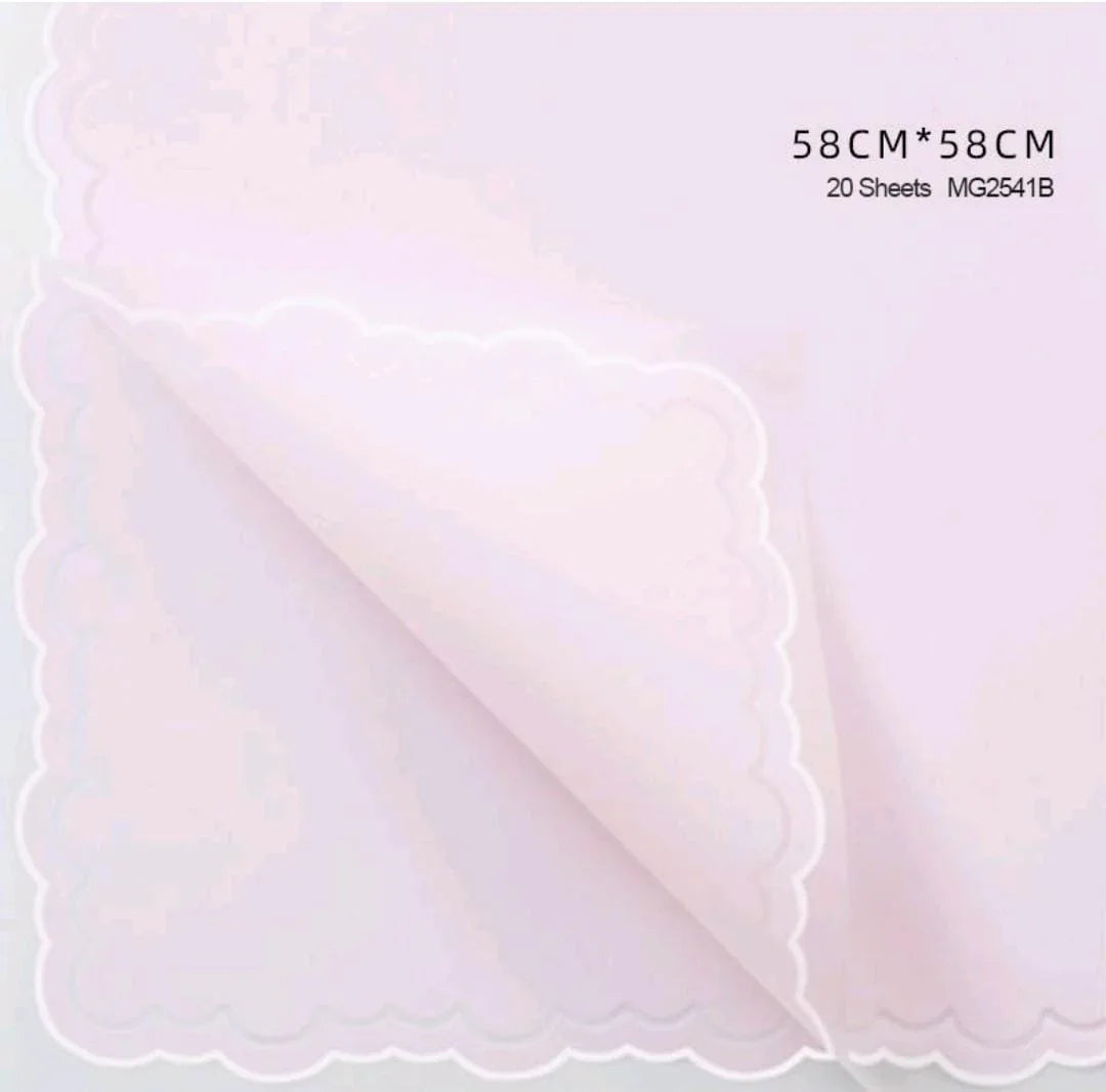 Wrapping Paper Plastic (20 Sheet) Mg2541B