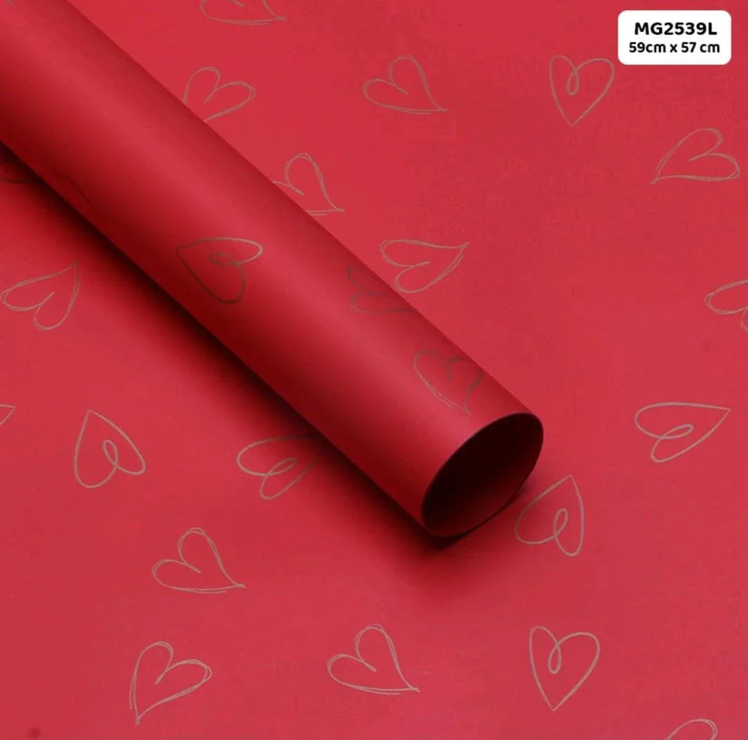 Wrapping Paper Plastic (20 Sheet) Mg2539L