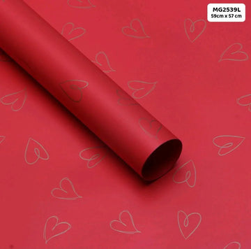 Wrapping Paper Plastic (20 Sheet) Mg2539L