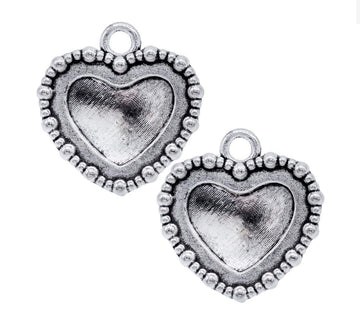 Metal Craft Fitting 2 Pics Heart MC-1403