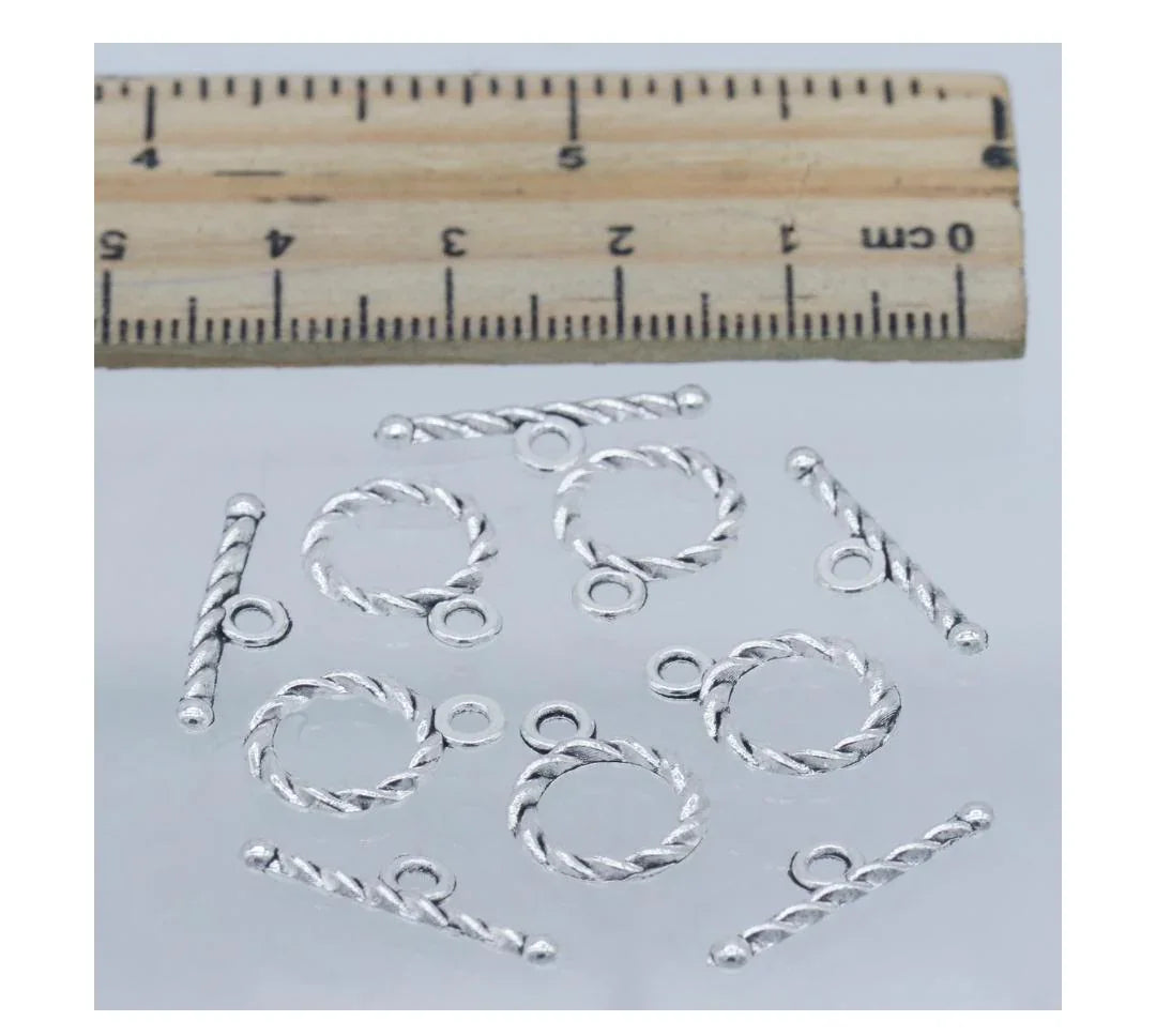 Metal Craft Fitting 5 Pics Set Toggle Clasp MC-4073