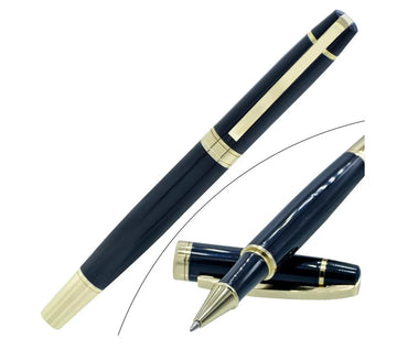 Roller Pen Black Golden Clip 613RPBKGC