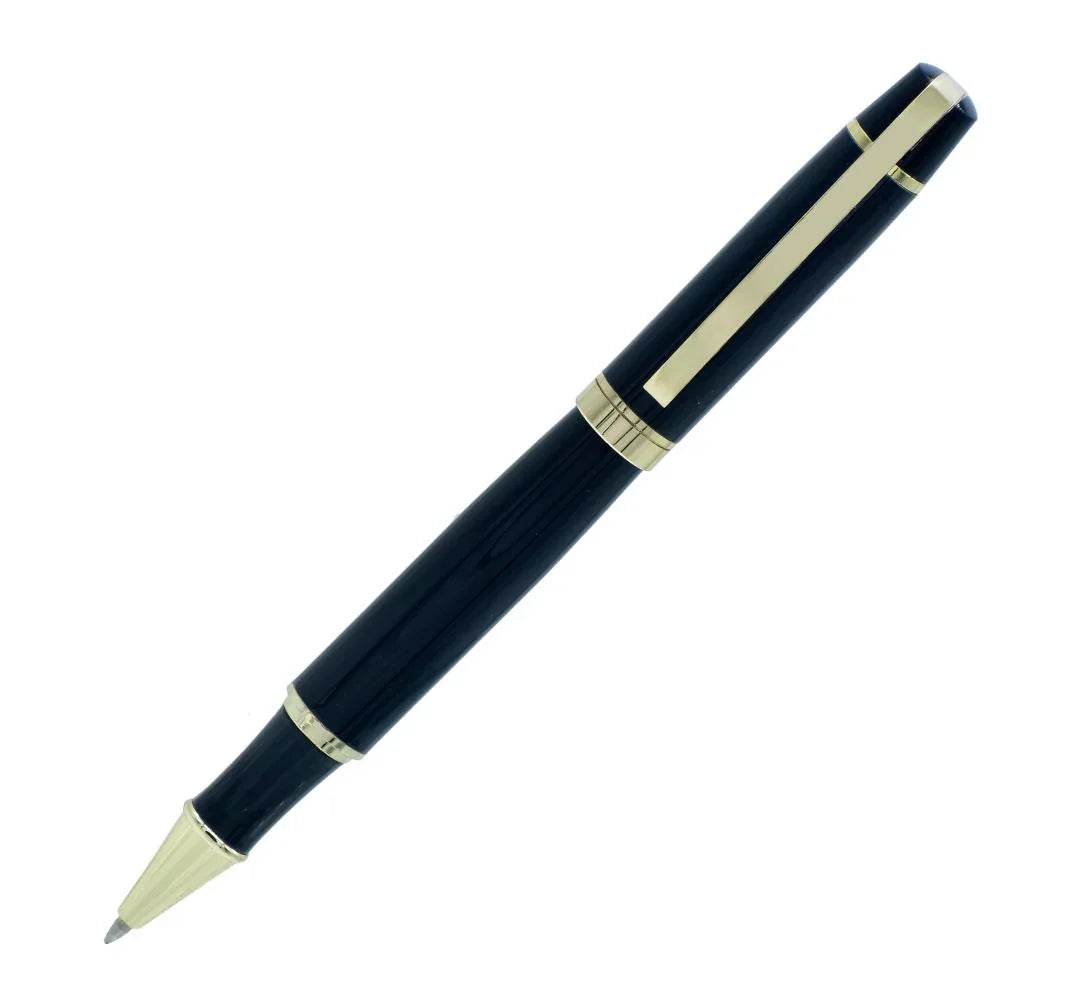 Roller Pen Black Golden Clip 613RPBKGC