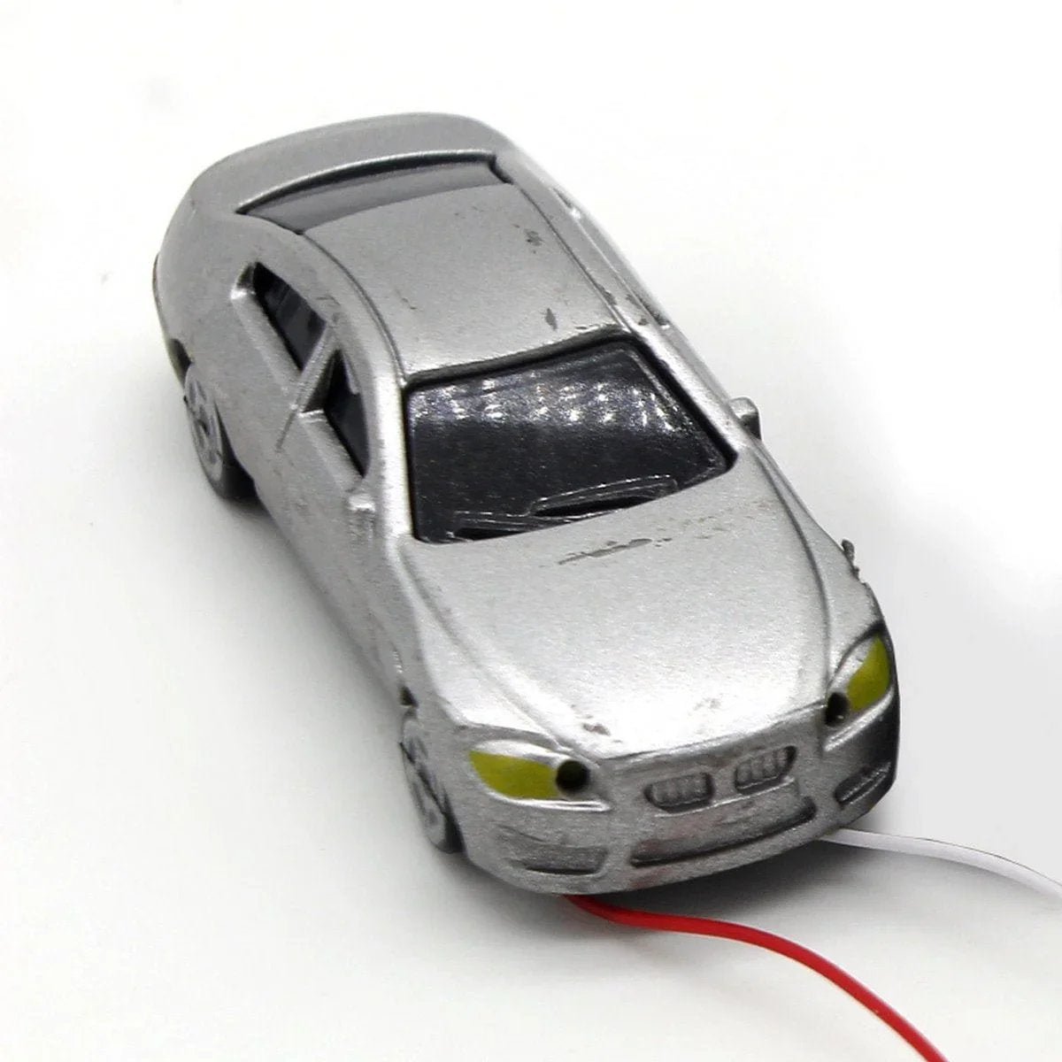 Miniature Model Car With Light 5 Pcs XC-1.100L