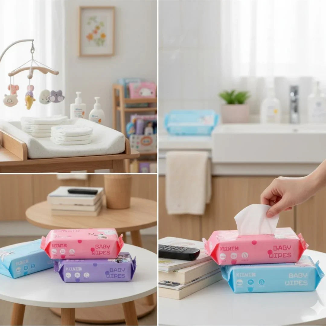 Cute Baby Soft Wipes – 1 Pack (8 Wipes per Pack)
