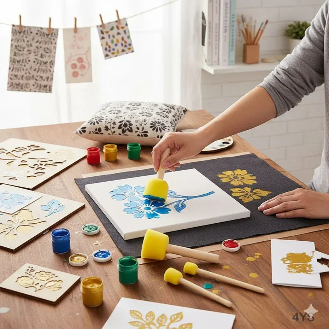 4Pc Yellow Sponge (4Ys)