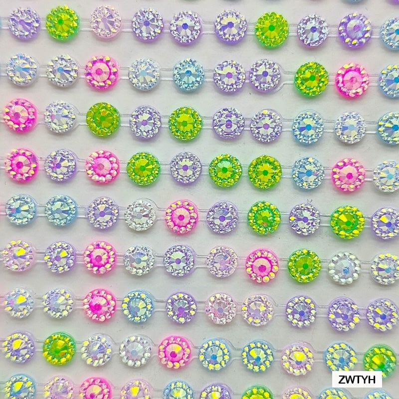 Doted Diamond Crystals Sticker (Zwtyh)