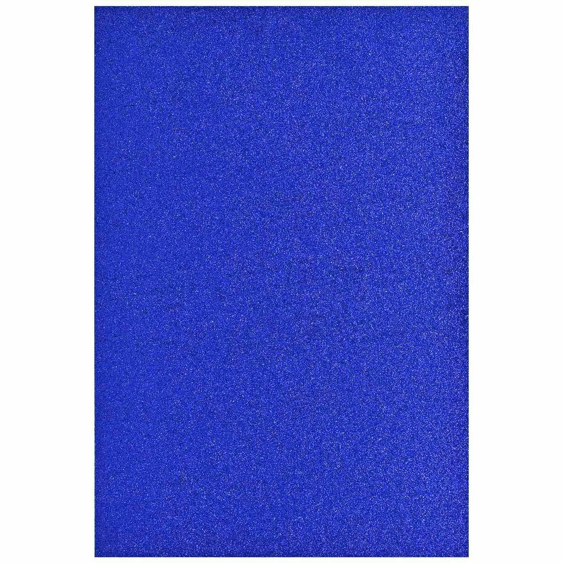 jags-mumbai Glitter Paper & Foam Sheet A4 Glitter Foam Sheet With Sticker N Blue