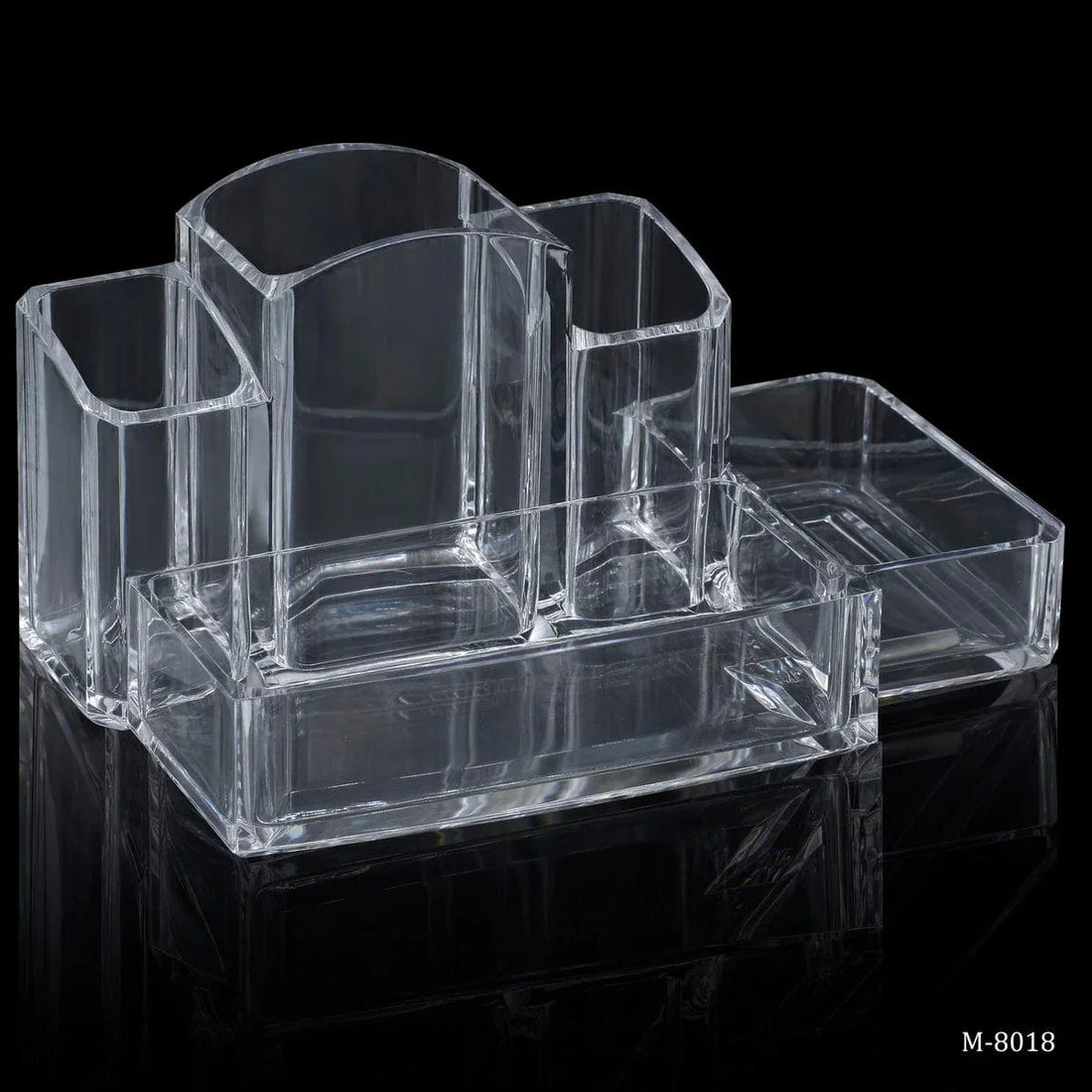 jags-mumbai Pen Stand Acrylic Pen Stand 5in1 M-8018