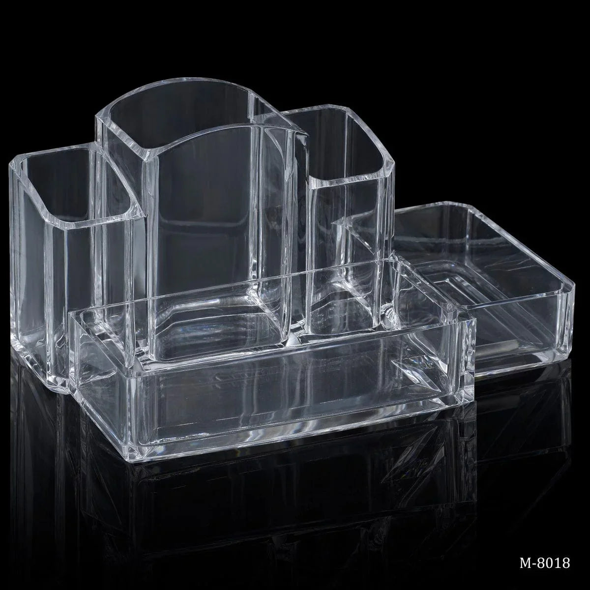 jags-mumbai Pen Stand Acrylic Pen Stand 5in1 M-8018
