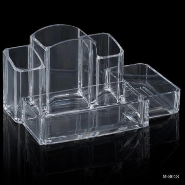 jags-mumbai Pen Stand Acrylic Pen Stand 5in1 M-8018