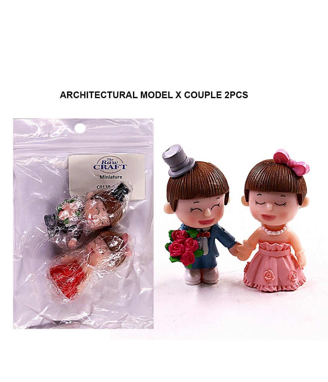 Architectural Model X Couple 2Pcs Rawmi-324 C0138