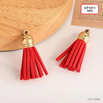 Gt1011 Tassel 10Pc Gold Jewellery Making N Craft