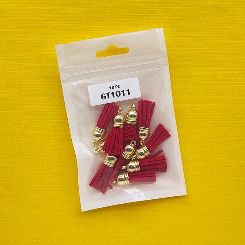 Gt1011 Tassel 10Pc Gold Jewellery Making N Craft