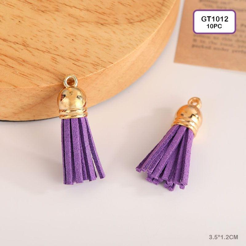 Gt1012 Tassel 10Pc Gold Jewellery Making N Craft