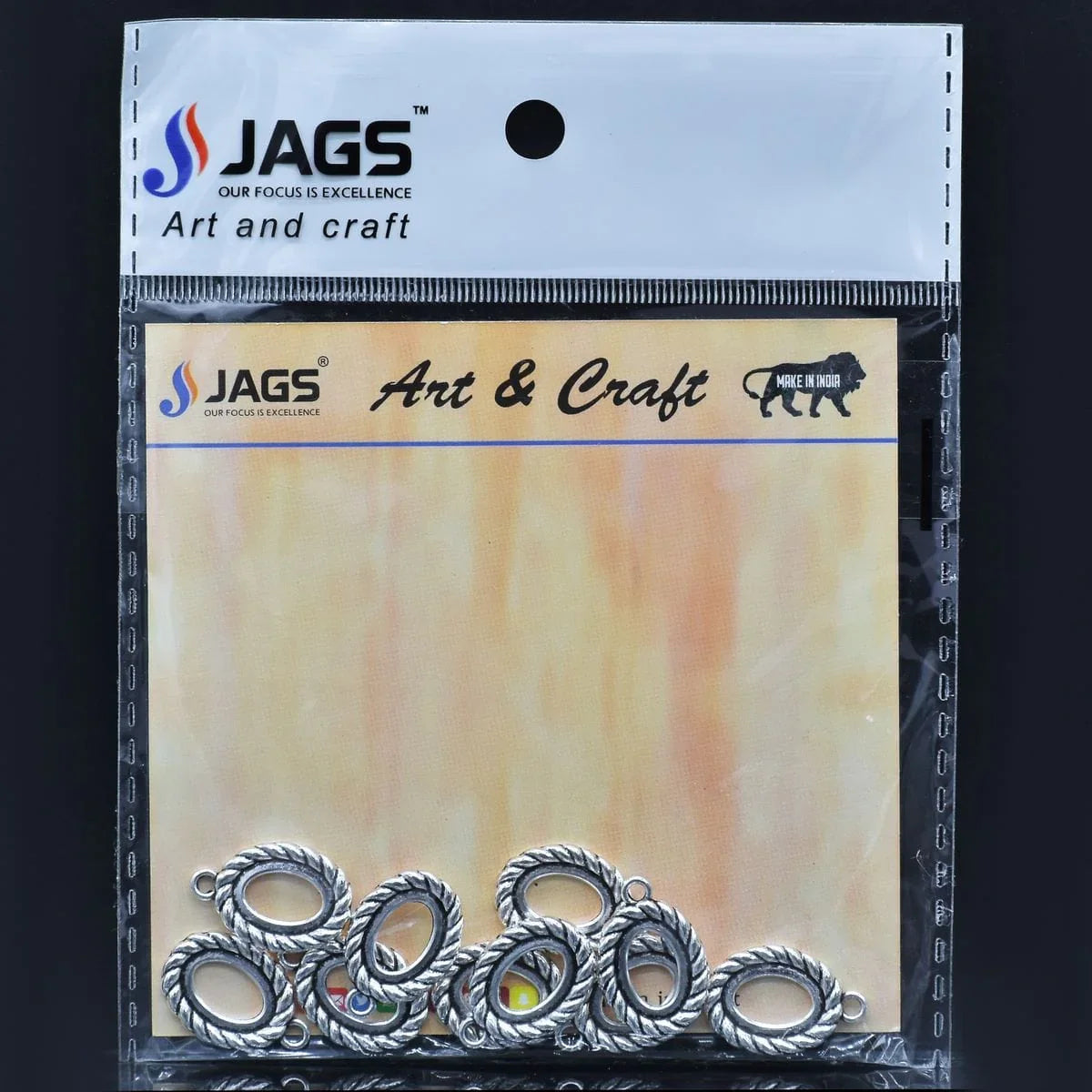 jags-mumbai 1 Craft Metal Embellishment Metal Craft Fitting 10 Pics MC-4490