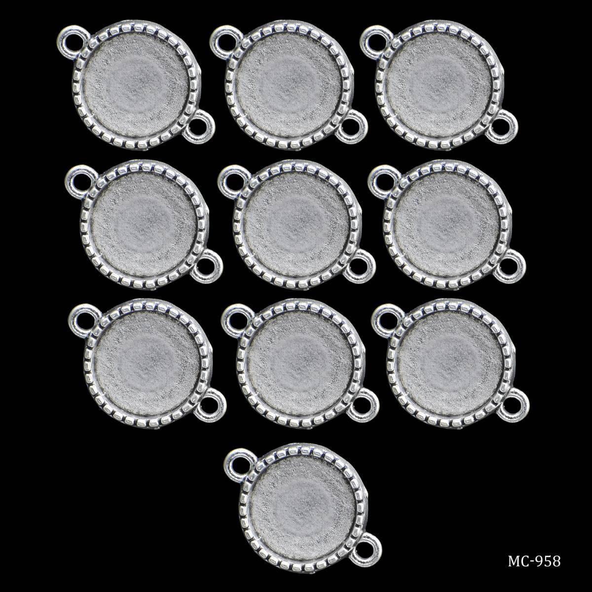 jags-mumbai 1 Craft Metal Embellishment Metal Craft Fitting 10 Pics MC-958