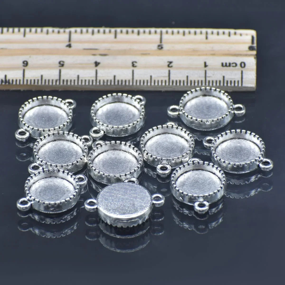 jags-mumbai 1 Craft Metal Embellishment Metal Craft Fitting 10 Pics MC-958