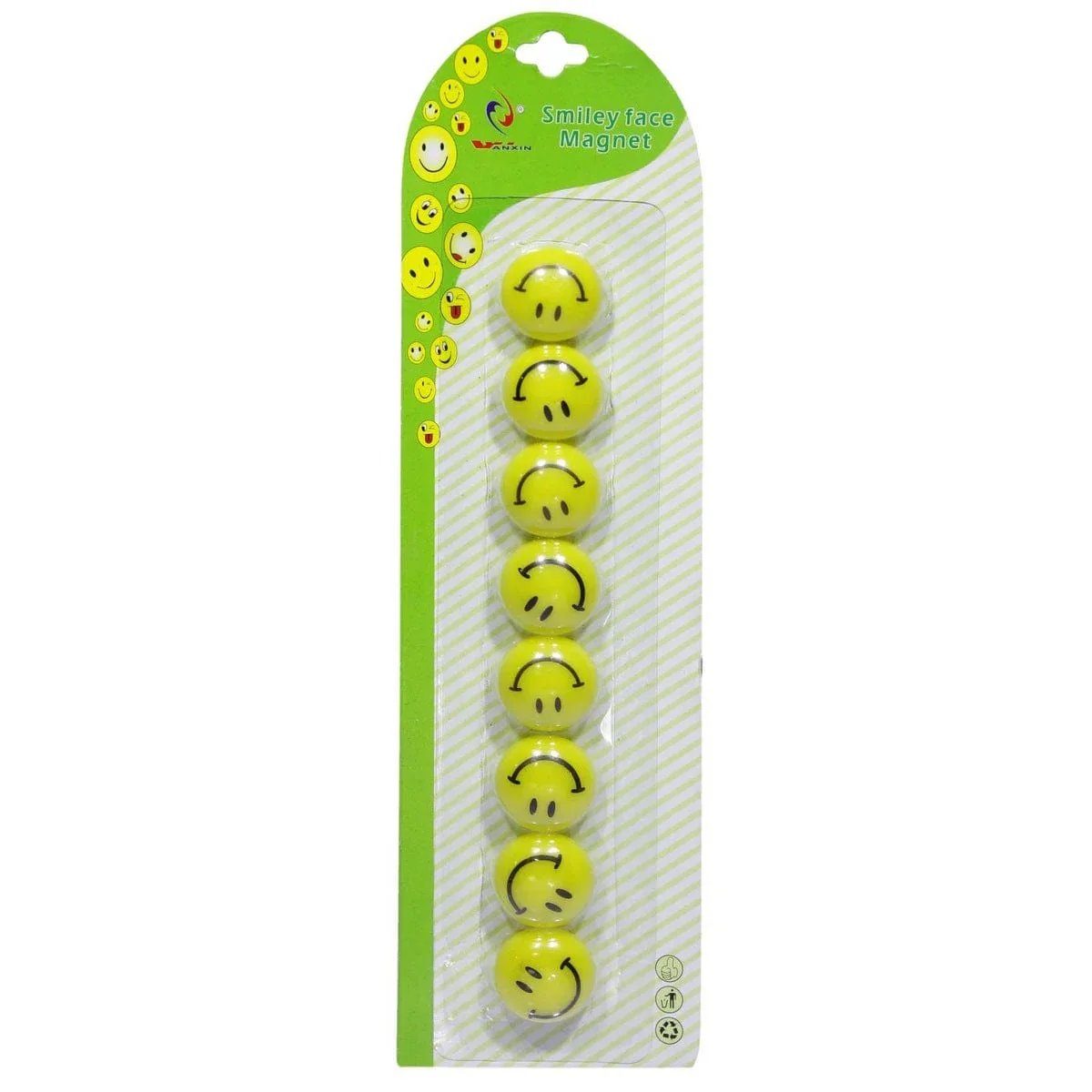 jags-mumbai 1 Magnet Button Magnetic Button Smile 8pcs SFM8-20MM