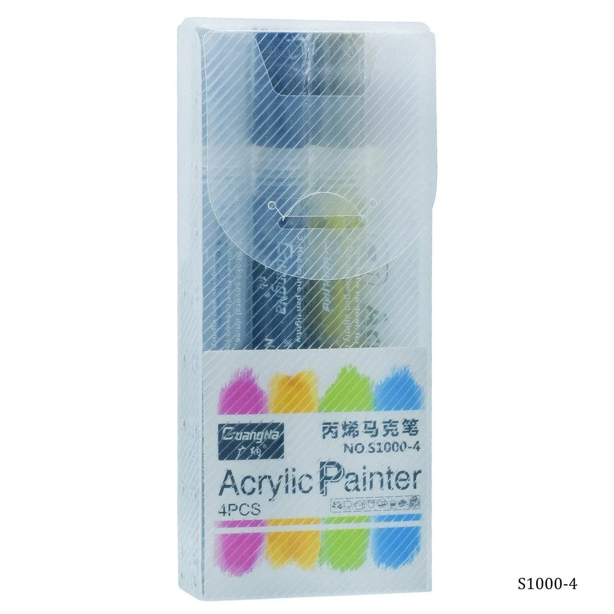 jags-mumbai 1 Marker Pens And More Acrylic Painter Water Based Marker 4Pcs S1000-4