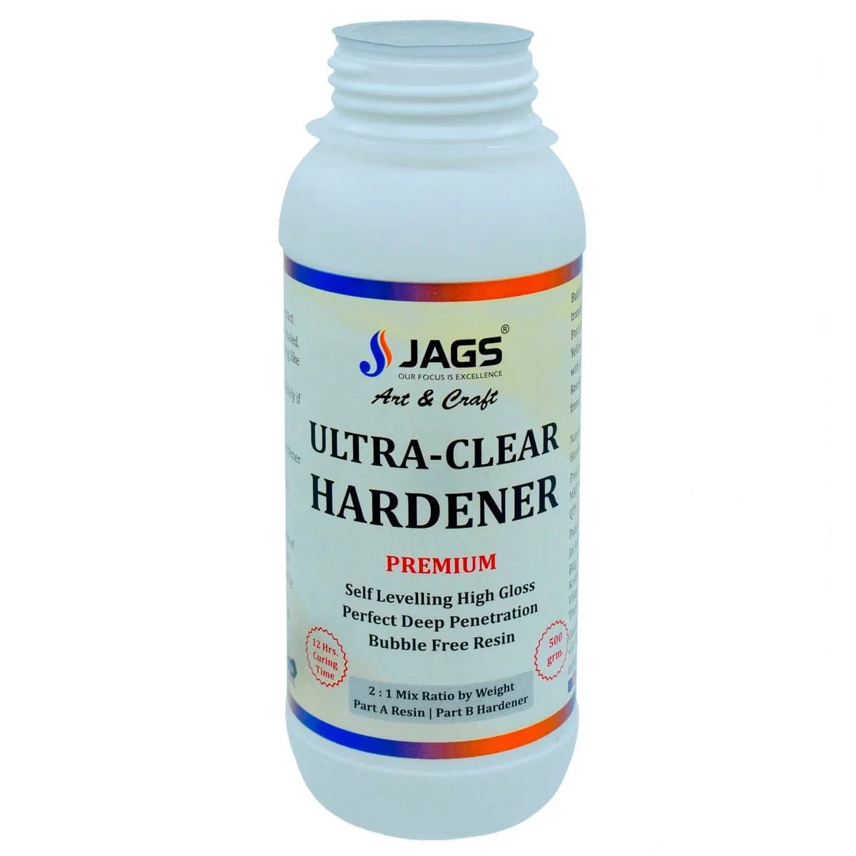 jags-mumbai 1 Resin Ultra Clear Hardener 500Gms UCH500