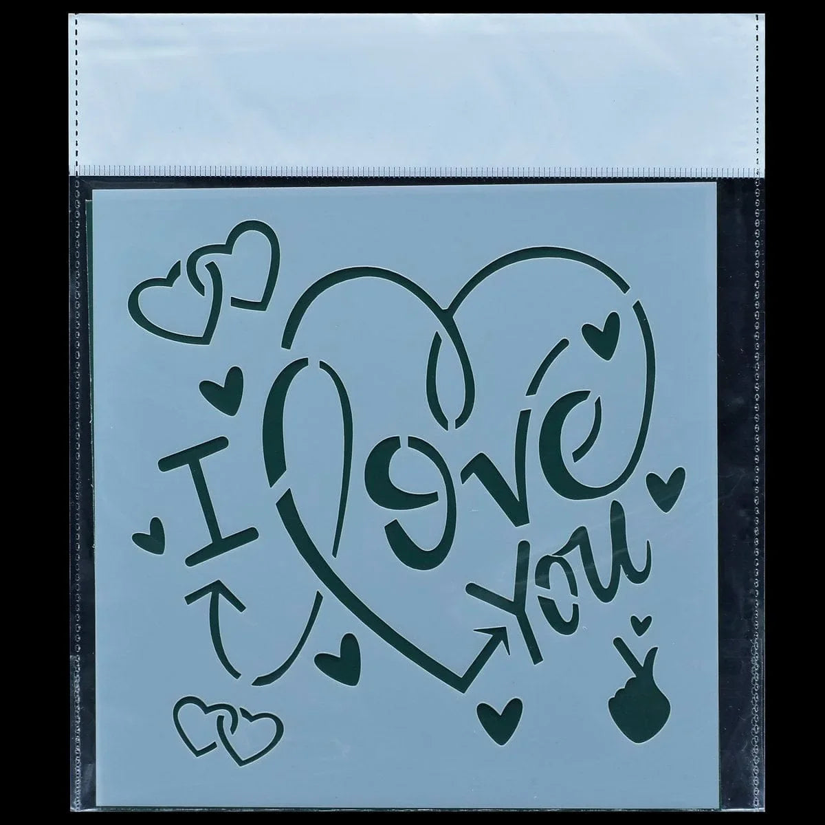 jags-mumbai 1 Stencil Plastic Jags Stencil Plastic 6x6 1Pcs 13 No JSP6X6-13