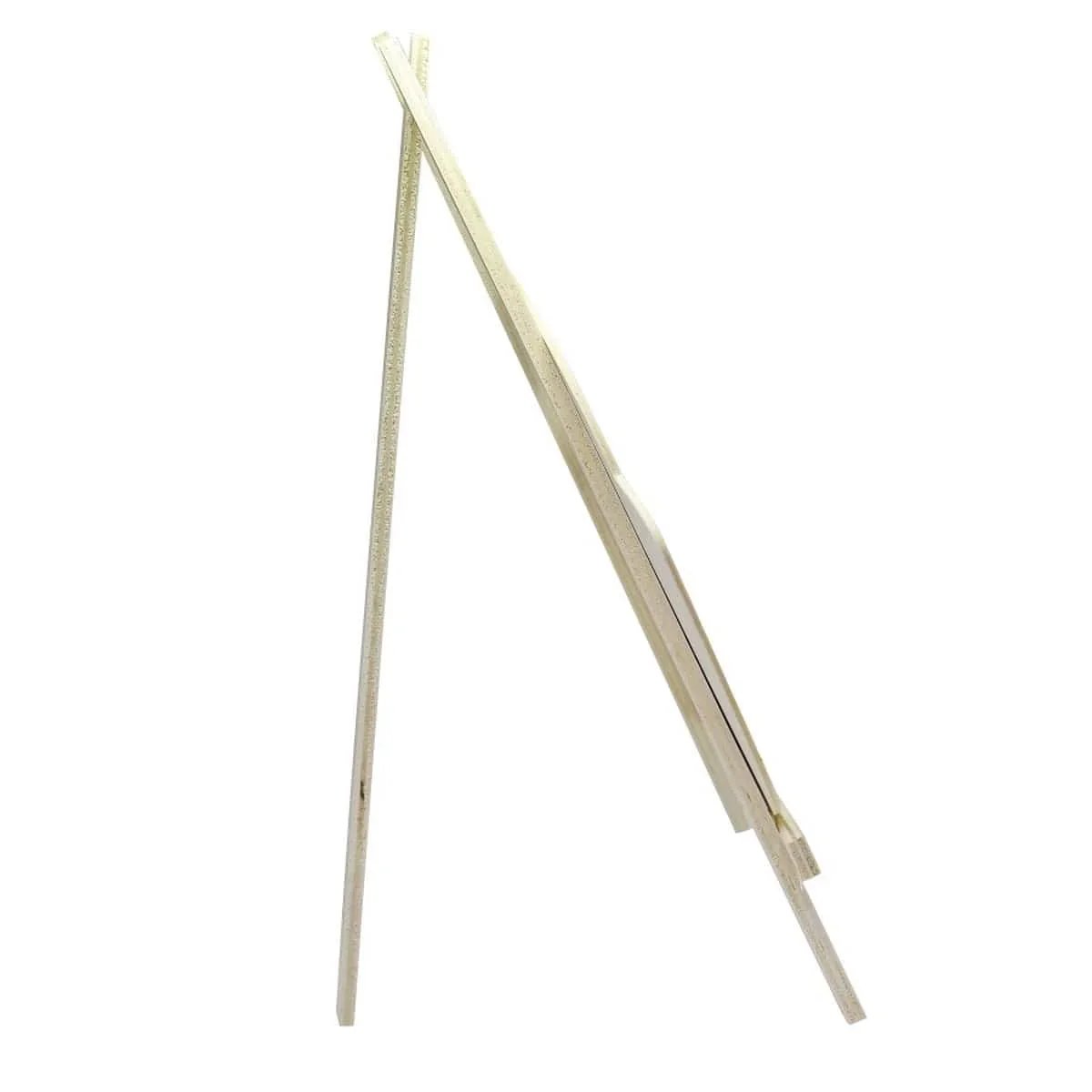 jags-mumbai All Kinds Boards (white,notice,black,slate) Wooden Black Board With Stand Meduim WBBW0