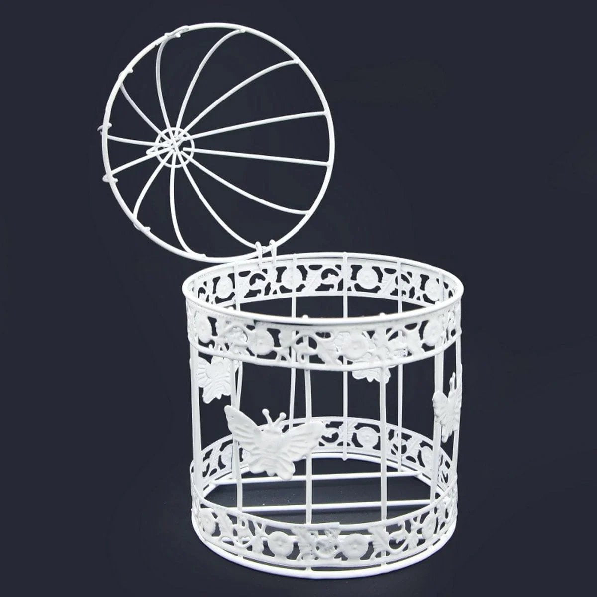 jags-mumbai Artificial Bird & Cage Medium Bird Cage Set of 3