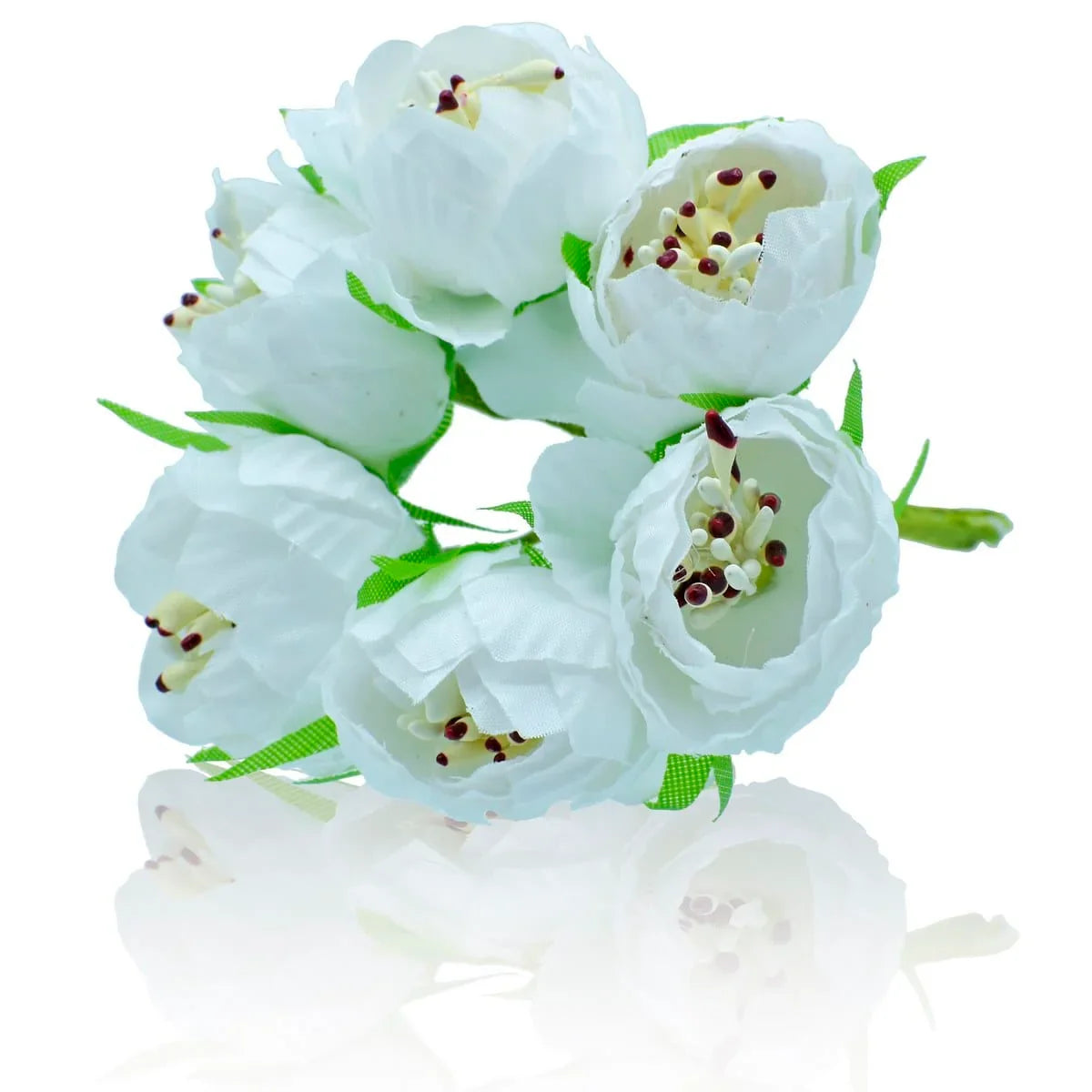 jags-mumbai Artificial Flowers Art Cloth Flower (9-83) 60Pcs 9-83